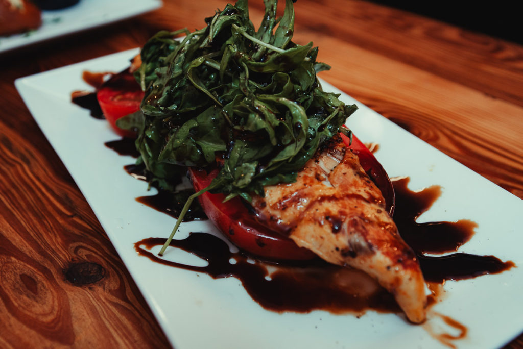 Chicken Tomato Appetizer
